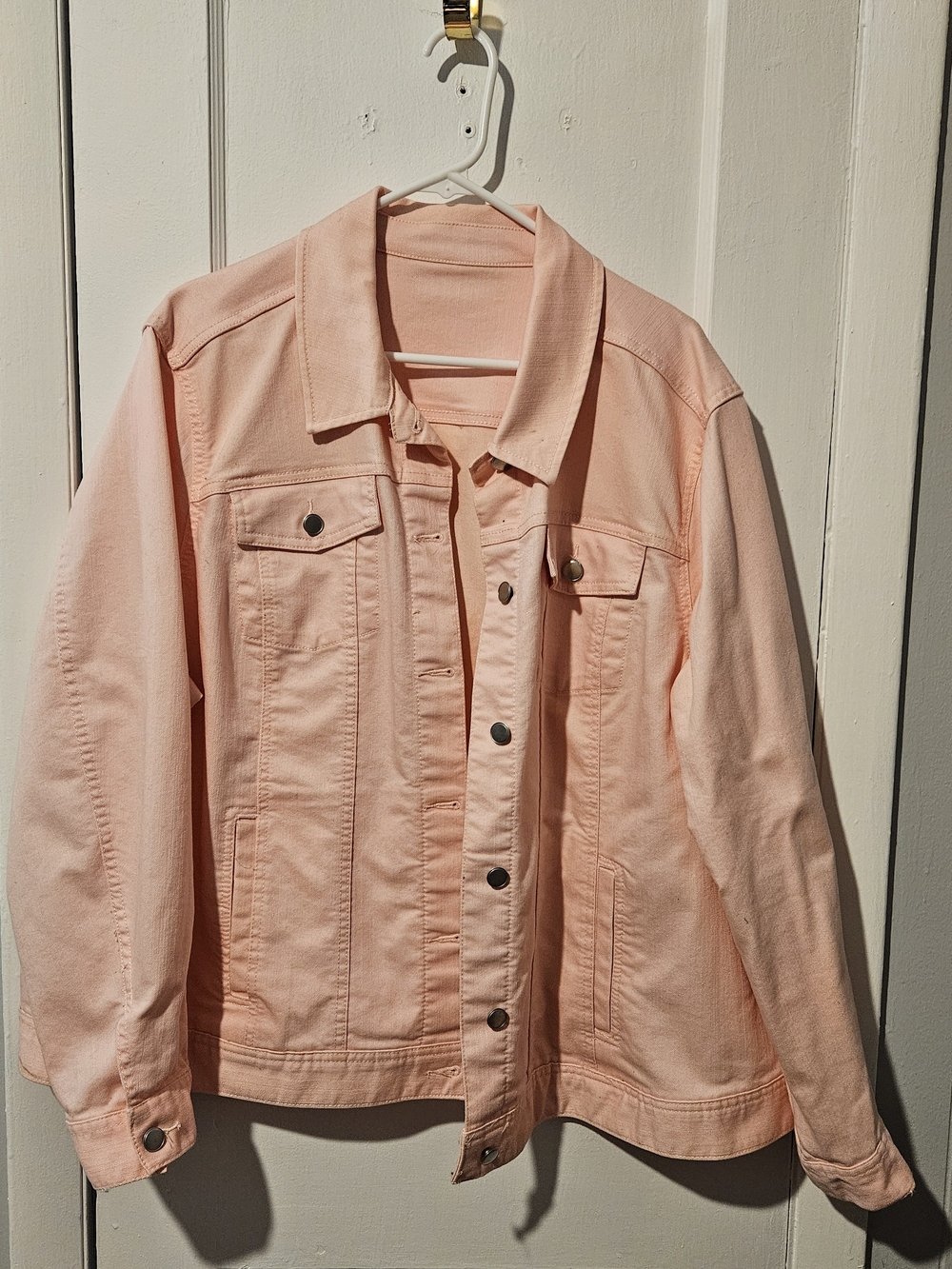 Women’s Peach Denim Jacket